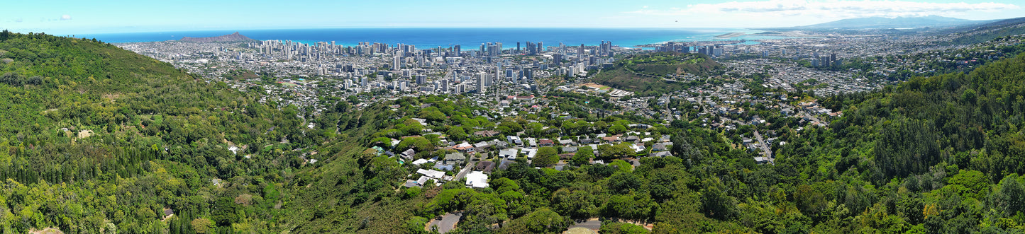 GREEN MOUNTAINS !!! HONOLULU + PUNCHBOWL