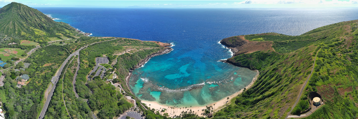 8"x24"- MINI-PANO OF HANAUMA BAY