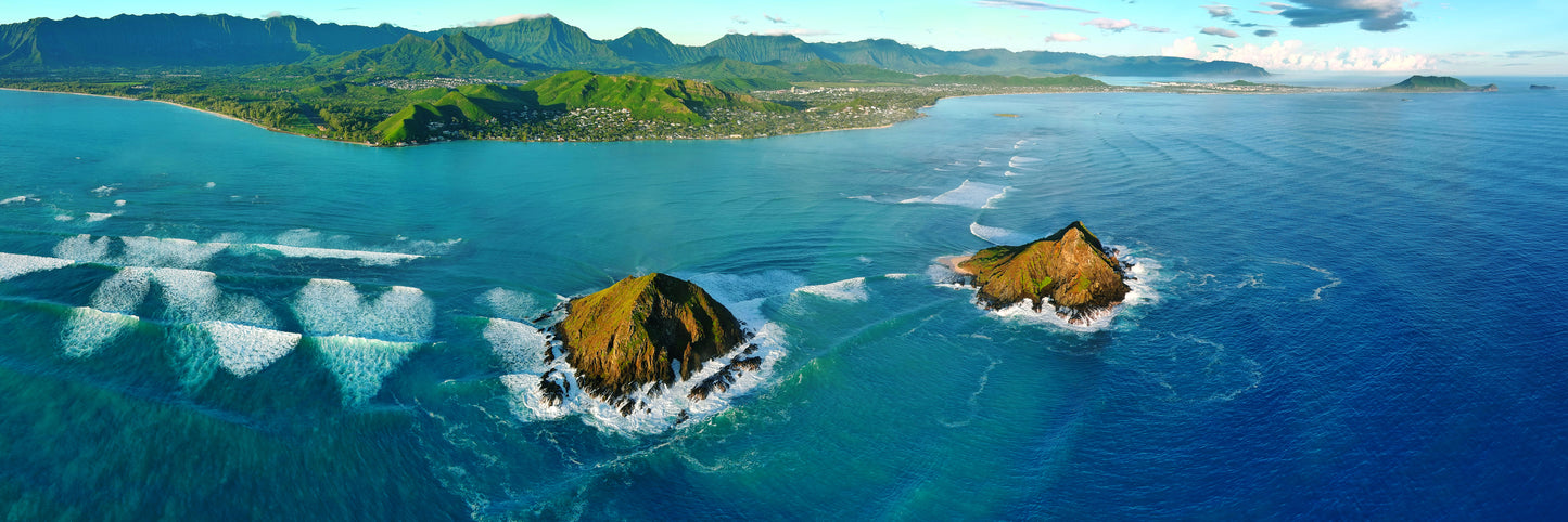 8"x24"- MINI-PANO OF WITH LOVE FROM LANIKAI