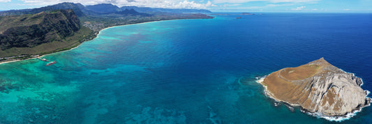 8"x24"- MINI-PANO OF MAKAPU'U PT + WAIMANALO