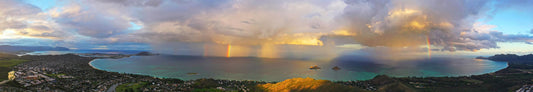 DOUBLE RAINBOWS OVER LANIKAI