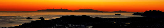 SILHOUETTES AT SUNRISE