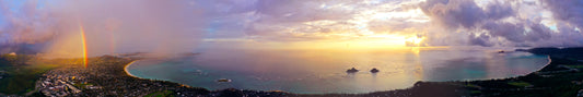 DANCING RAINBOWS OVER KAILUA